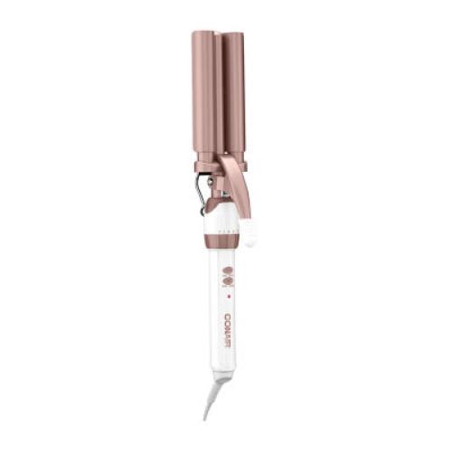 Conair Double Ceramic Rose Gold Triple Hair Waver