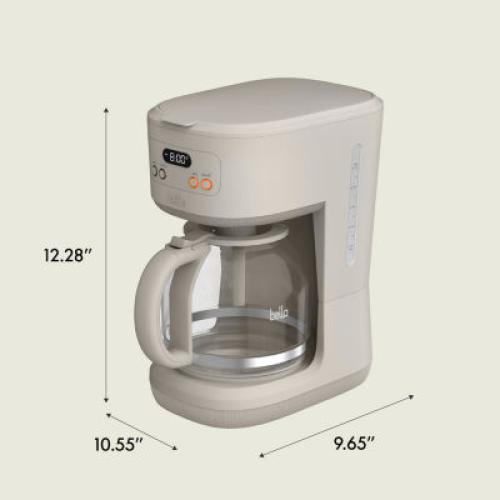 bella 12-Cup Programmable Coffee Maker