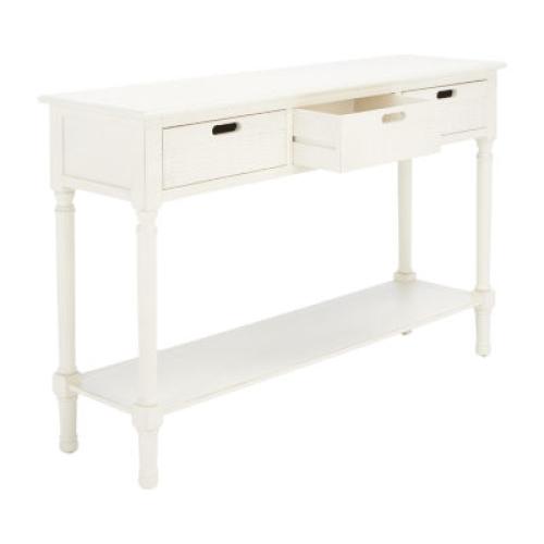 Safavieh Landers 3-Drawer Console Table  ( little damage on the corner see the pictures)