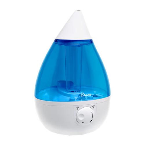 Crane Drop Size  1 Gallon Ultrasonic Cool Mist Humidifier - Blue/White