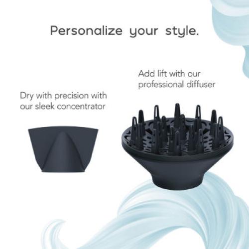 Color Blue Conair Infinite Pro 1875w Smooth Wrap Ionic Mint Hair Dryer