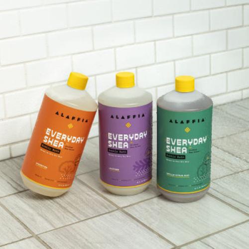 Alaffia Everyday Shea Lavender Bubble Bath