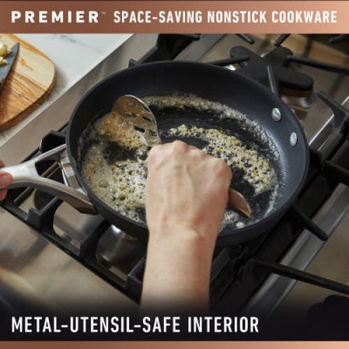 Calphalon Premier 10-pc. Space-Saving Hard-Anodized Nonstick Cookware Set