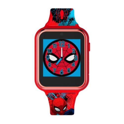 Marvel Spiderman Boys Red Smart Watch Spd4588jc