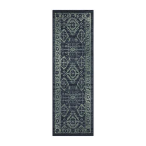 Maples Nora Bordered Indoor Rectangular Runner 20 x 60