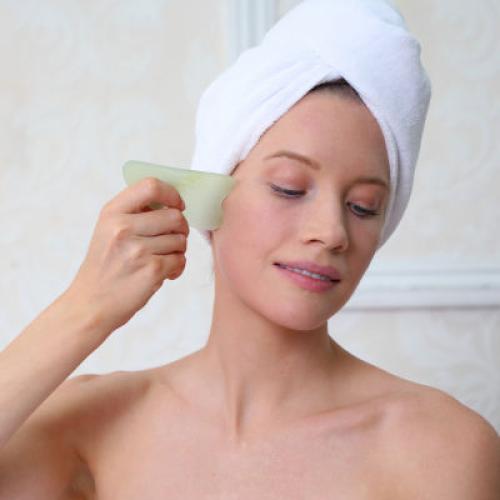 Daily Concepts Jade Gua Sha Facial Tool