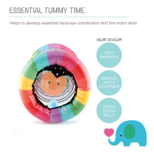 The Peanutshell Tummy Time Roller Baby Play