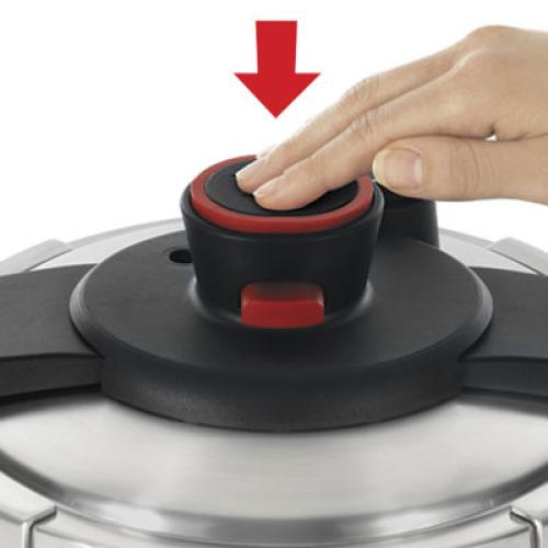 T-Fal Stainless Steel 8-qt. Pressure Cooker with Lid