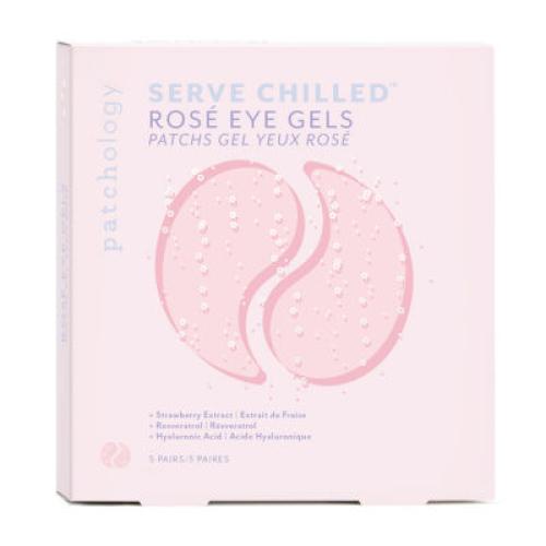 Patchology Serve Chilled Rose Eye Gels 5 Pair (2 pack)