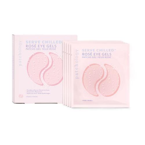 Patchology Serve Chilled Rose Eye Gels 5 Pair (2 pack)