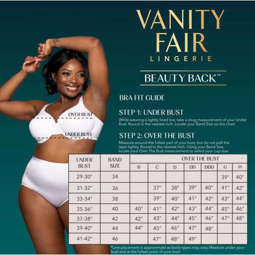 38D Vanity Fair® Beauty Back Back Smoother Full-Figure Bra 76380