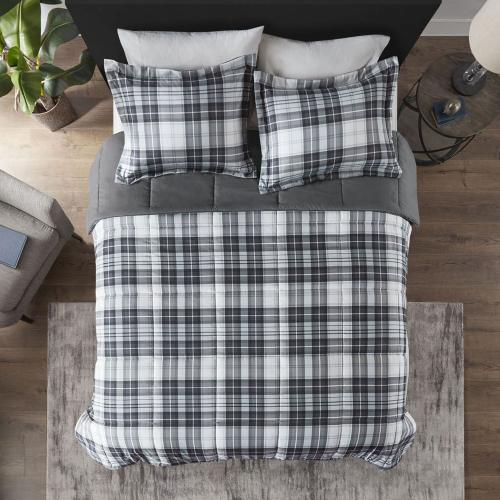 Madison Park Essentials Parkston Reversible Down-Alternative Comforter Set