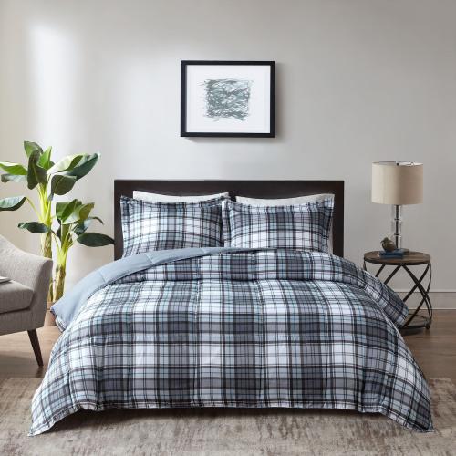 Madison Park Essentials Parkston Reversible Down-Alternative Comforter Set