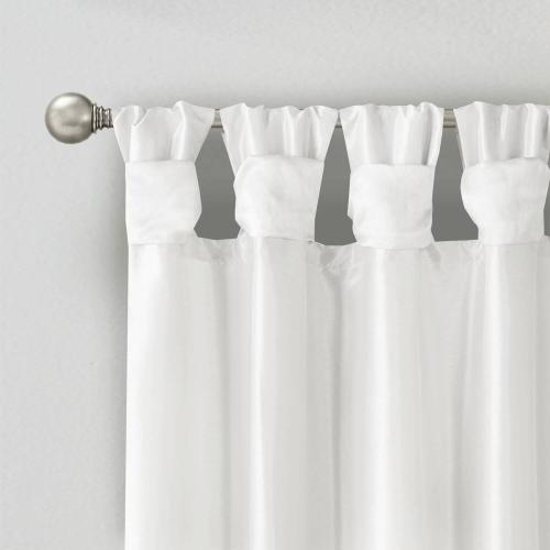 Madison Park 1-Panel Natalie Room Darkening Twisted Tab Lined Window Curtain