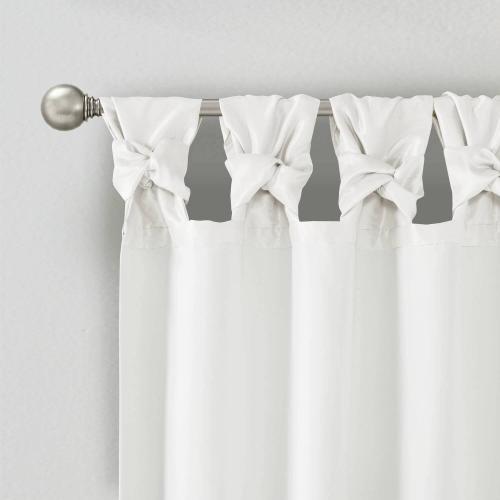 Madison Park 1-Panel Natalie Room Darkening Twisted Tab Lined Window Curtain