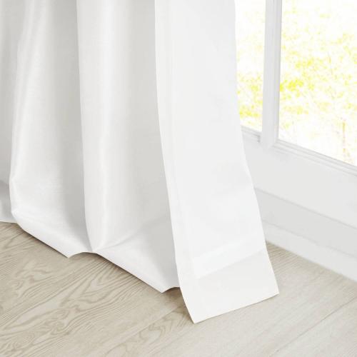 Madison Park 1-Panel Natalie Room Darkening Twisted Tab Lined Window Curtain
