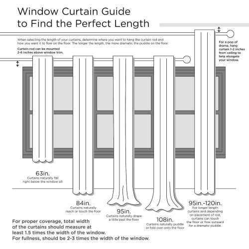 Madison Park 1-Panel Natalie Room Darkening Twisted Tab Lined Window Curtain