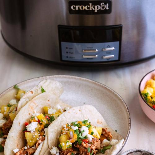 Crockpot 8-qt. Black Stainless Digital Slow Cooker