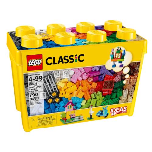 Yellow LEGO Classic Large Creative Brick Box Set 10698