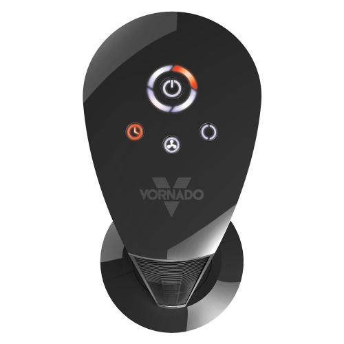 Color Black Vornado OSCR37 Oscillating Tower Fan and Air Circulator with Remote, Smooth Oscillation, Timer and Touch Controls