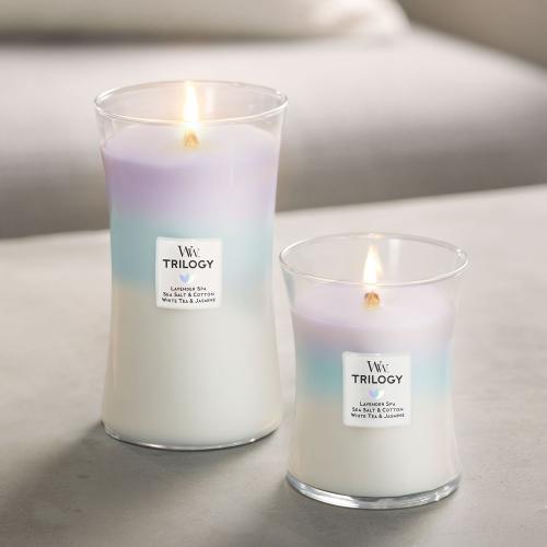 WoodWick® Calming Retreat Trilogy Medium Hourglass Candle