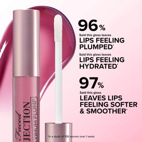 Creamsicle Tickle Too Faced Lip Injection Maximum Plump Extra Strength Hydrating Lip Plumper