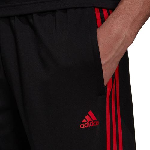 Size 4XL Black and White Big & Tall adidas Tricot Track Pants
