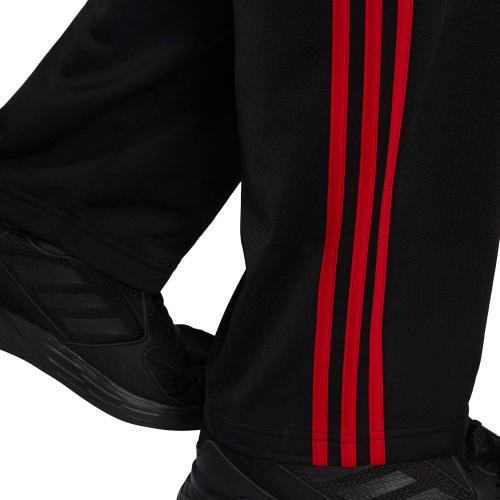 Size 4XL Black and White Big & Tall adidas Tricot Track Pants