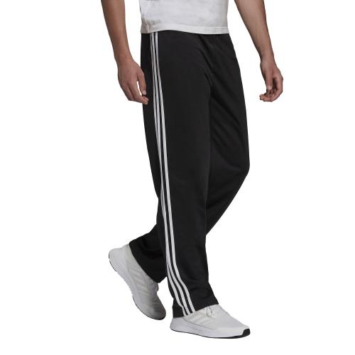 Size 4XL Black and White Big & Tall adidas Tricot Track Pants