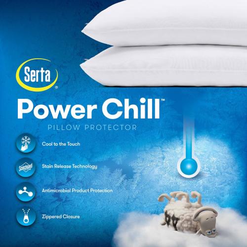 Serta Power Chill Pillow Protector