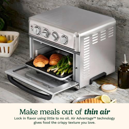 Cuisinart Stainless Steel Air Fryer Toaster Oven with Grill
