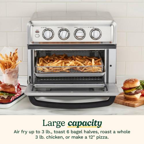 Cuisinart Stainless Steel Air Fryer Toaster Oven with Grill