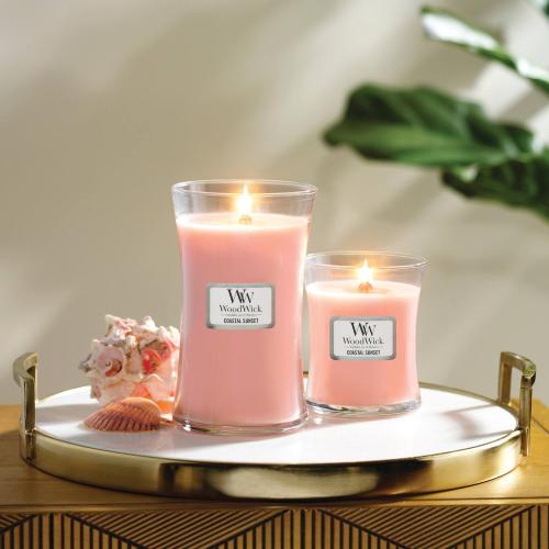 WoodWick Coastal Sunset Hourglass 21.5-oz. Candle Jar