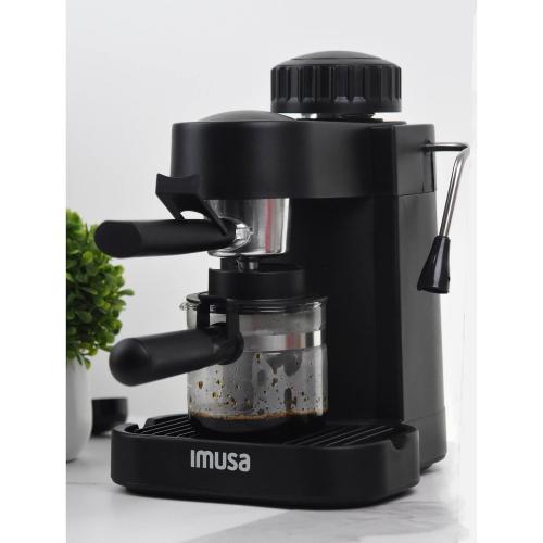 IMUSA 4-Cup Espresso & Cappuccino Maker
