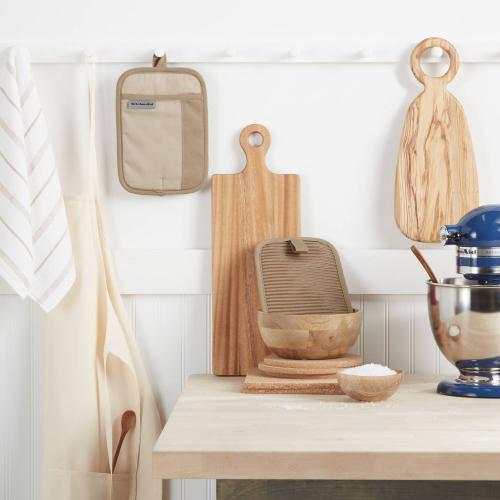 KitchenAid Beacon Two-Tone Pot Holder 2-pk. Brown