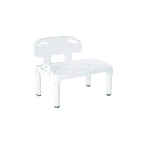 Carex Universal Tub Transfer Bench, Shower Bench and Bath Seat, Shower Chair Converts to Right or Left Hand Entry