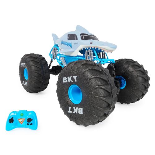 Monster Jam Official Mega Megalodon All-Terrain Remote Control Monster Truck