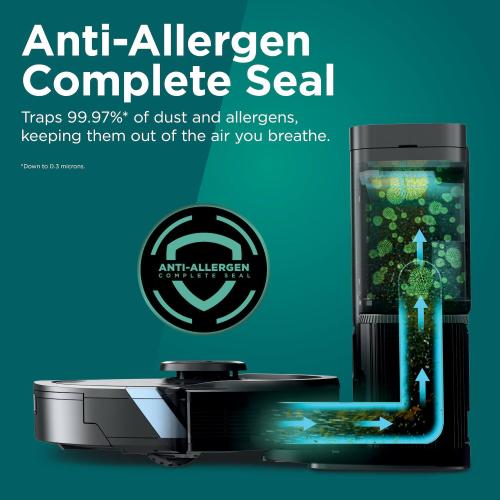 Shark Matrix Plus 2in1 Robot Vacuum & Mop with Sonic Mopping, Matrix Clean, HEPA Bagless Self Empty (RV2610WA)