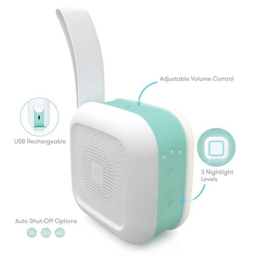 Fridababy 2-in-1 Portable Sound Machine   Nightlight by Frida Baby