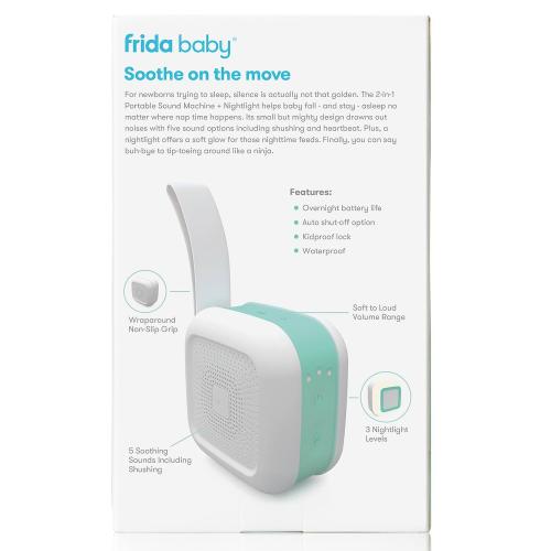 Fridababy 2-in-1 Portable Sound Machine   Nightlight by Frida Baby