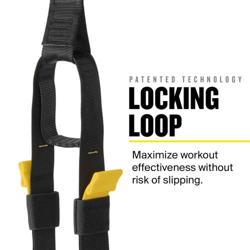 TRX All in 1 Suspension Trainer Resistance Straps Workout System w/ Club Access