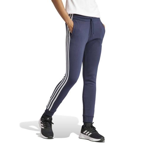 Size L Women's adidas Sportswear Essentials 3-Stripes Fleece Pants