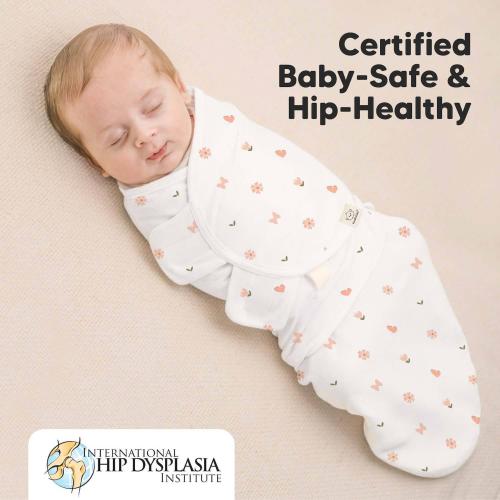 Keababies 3pk Soothe Zippy Baby Swaddles, Newborn Sleep Sacks, Zipper Swaddle Blanket