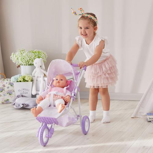 Olivia's Little World Baby Doll Jogging Stroller