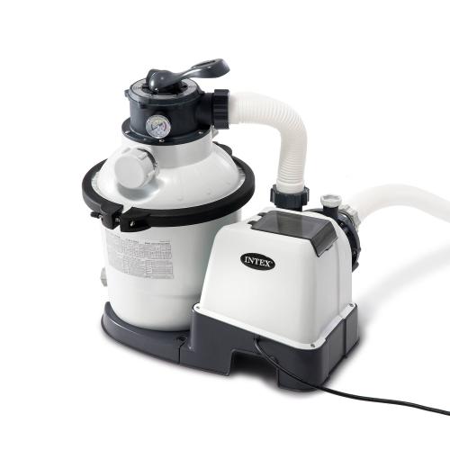 Intex Krystal Clear 1500 GPH Sand Filter Pump for Above Ground Swimming Pools