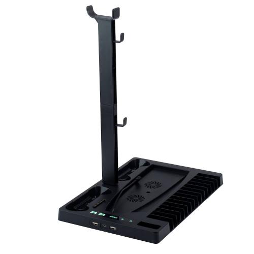 For Ps5 Stand And Cooling Station With Dual Controller Charging Dock Charger