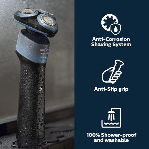 Philips Norelco Shaver 5000X Rechargeable Wet & Dry Shaver with Precision Trimmer