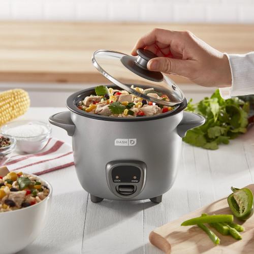 Dash Mini Rice Cooker with Keep Warm