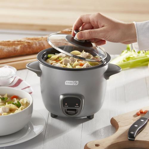 Dash Mini Rice Cooker with Keep Warm