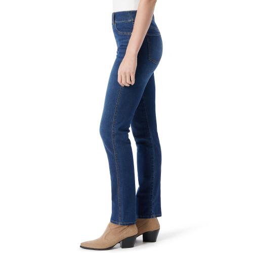 Size 16 Color Black Women's Gloria Vanderbilt Shape Effect Straight Jeans